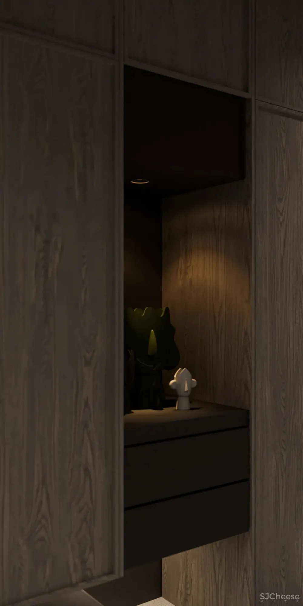 极简黑色系私宅,不是谁都能Hold得住