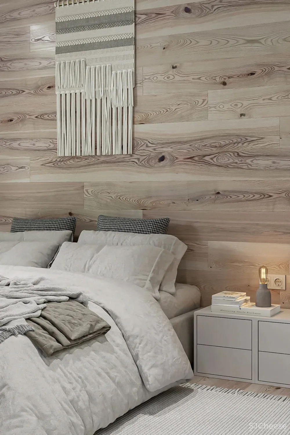 别拦着年轻人买LOFT，145㎡纯白 原木打造的治愈美宅，他们太会装了！