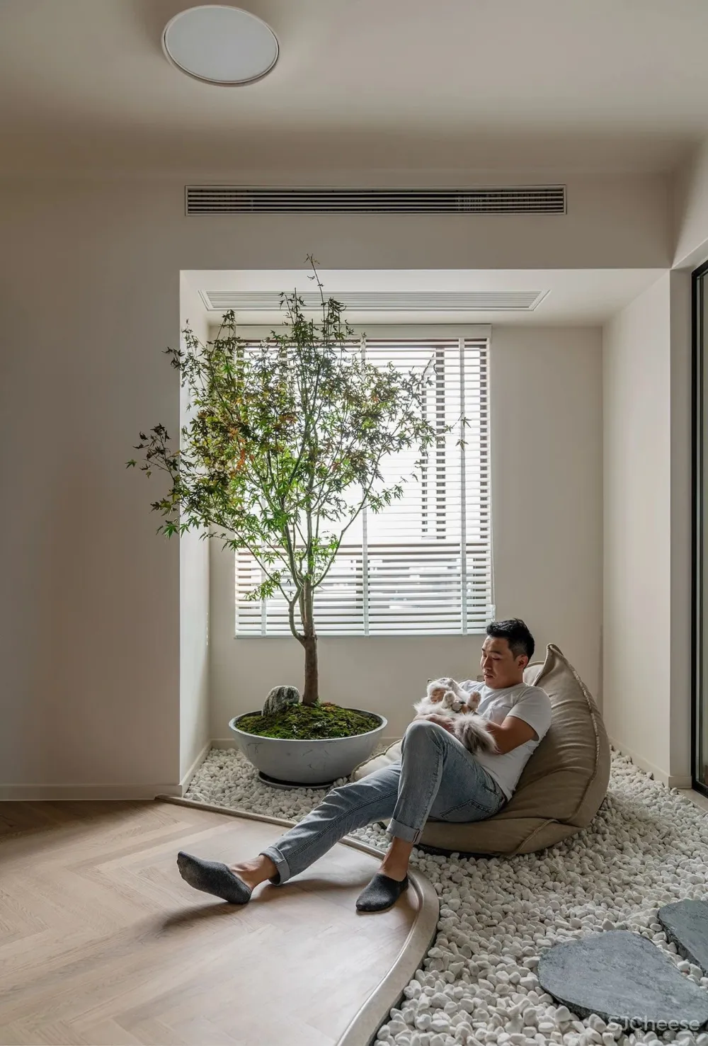 169㎡现代中式雅宅,清新质朴,演绎岁月静好