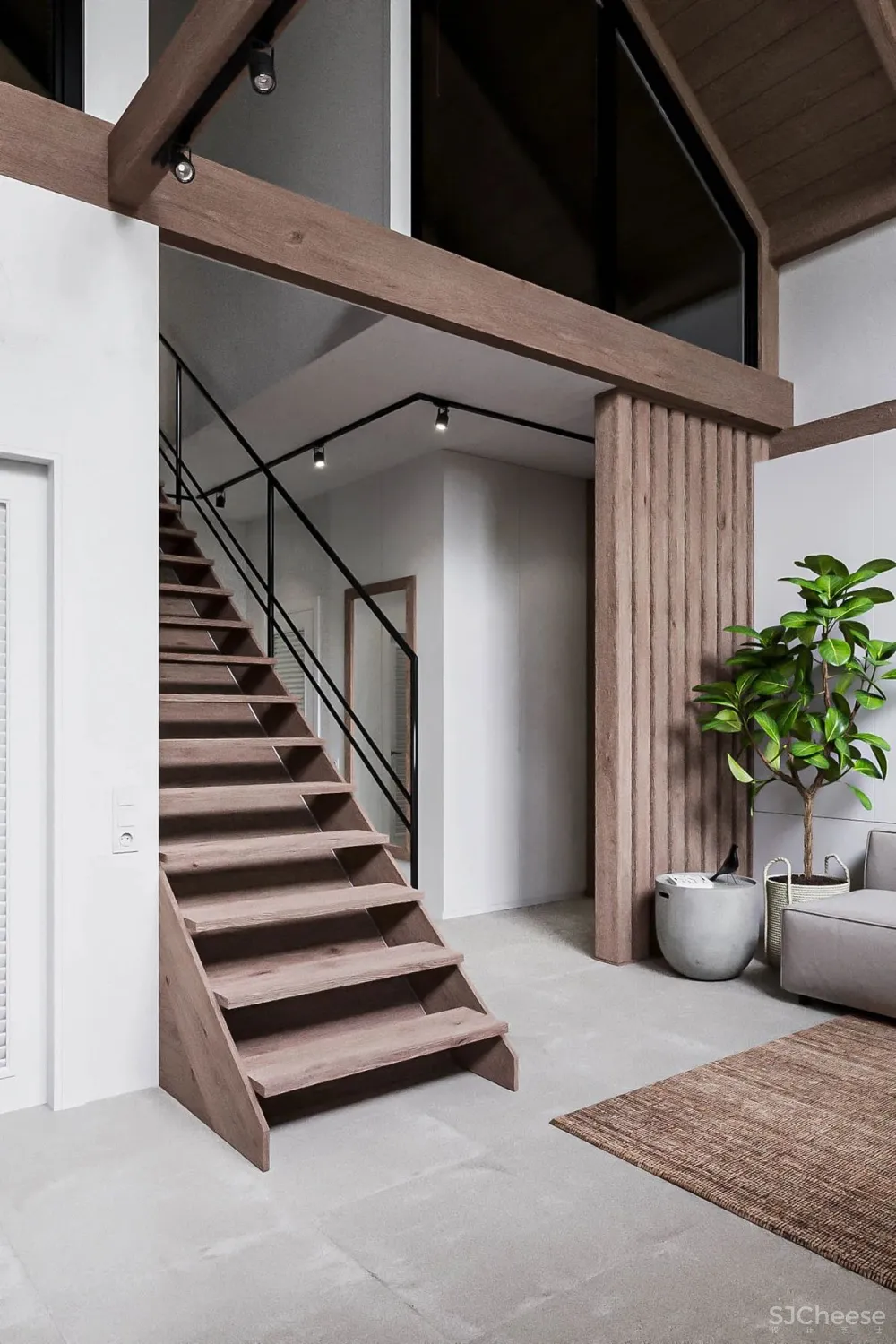 别拦着年轻人买LOFT，145㎡纯白 原木打造的治愈美宅，他们太会装了！