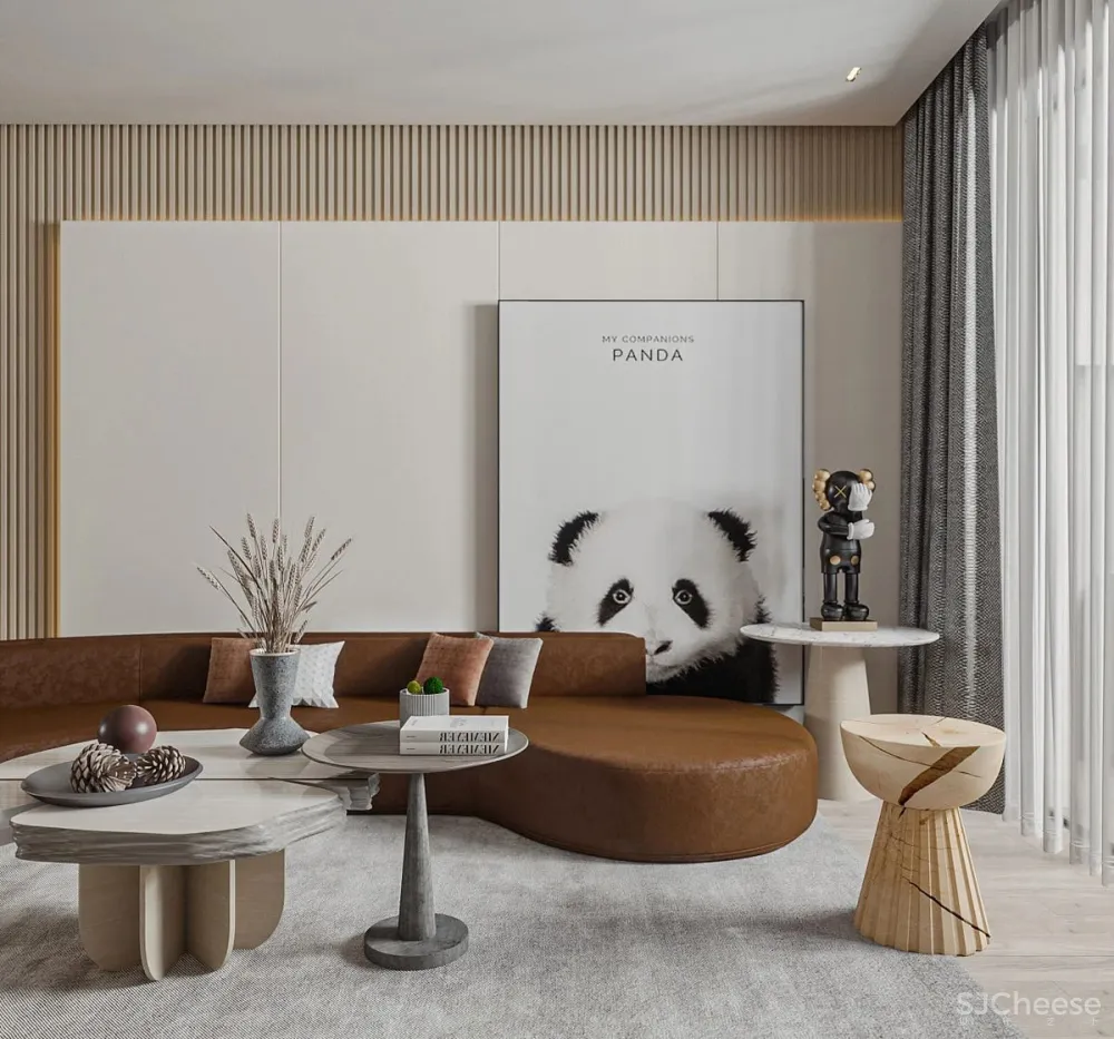 丰富的棕色和灰色调