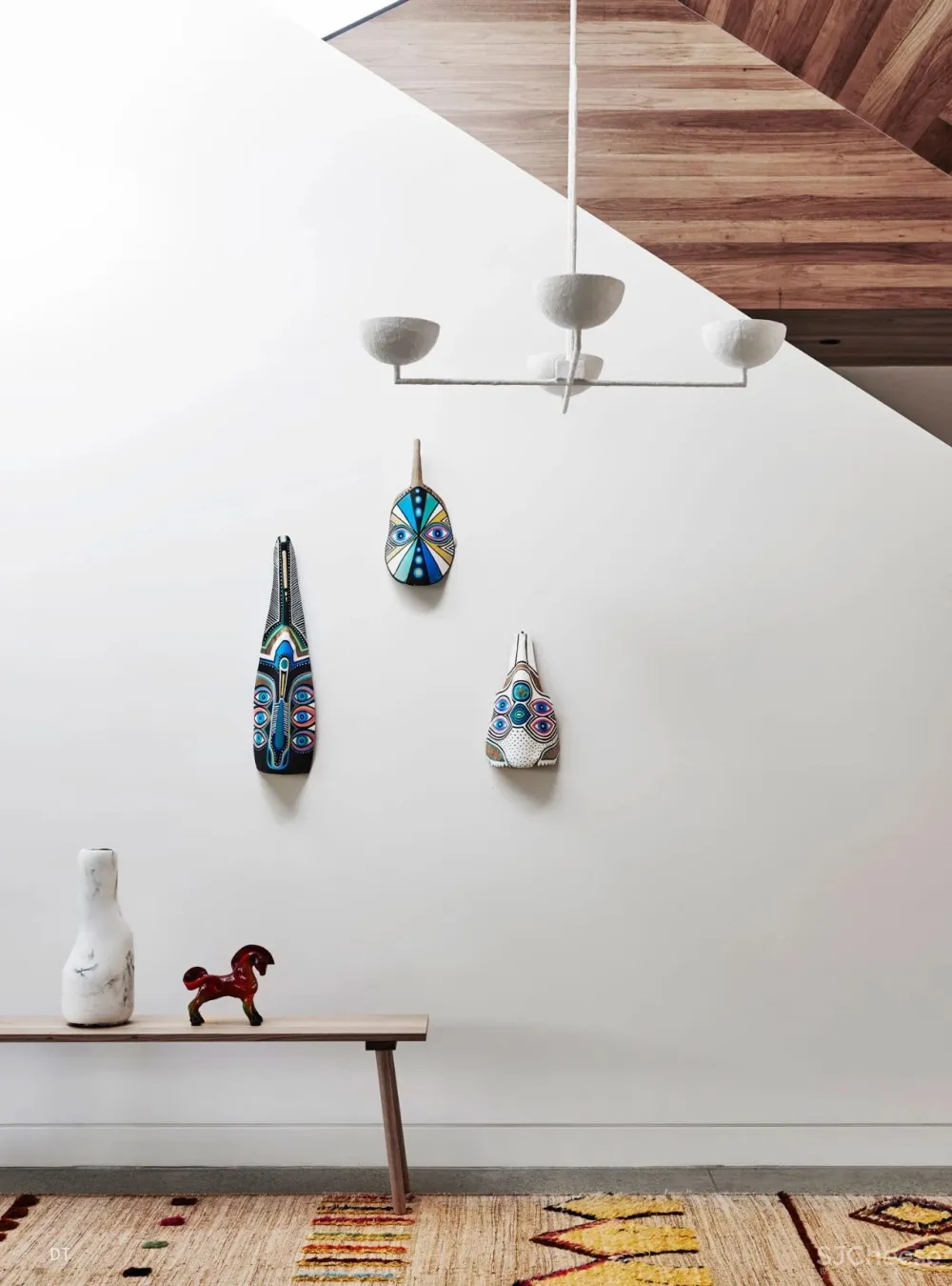 大胆用色 水磨石，让这个私宅有着琥珀般的光芒