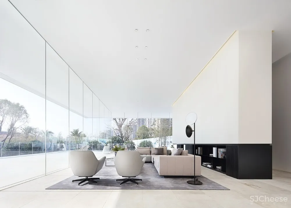 尚诺柏纳空间设计丨大道至简·保利春晓接待中心