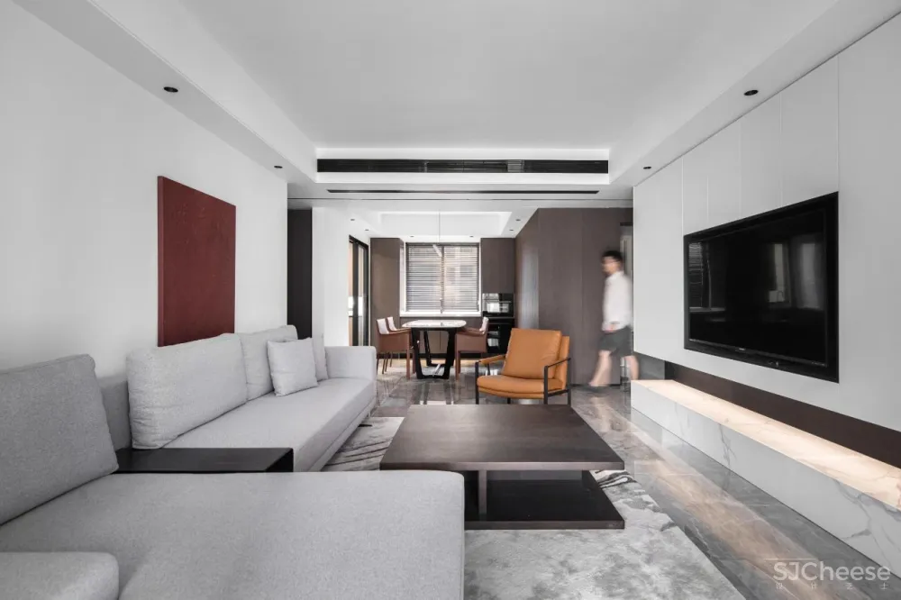 140㎡意式私宅，极简让空间更分明 徐振海设计