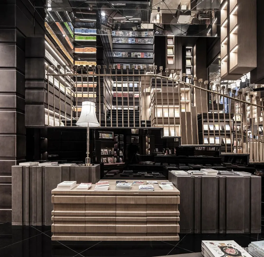 李想新作 宁波钟书阁,1230㎡,把201块“岩石”搬进书店