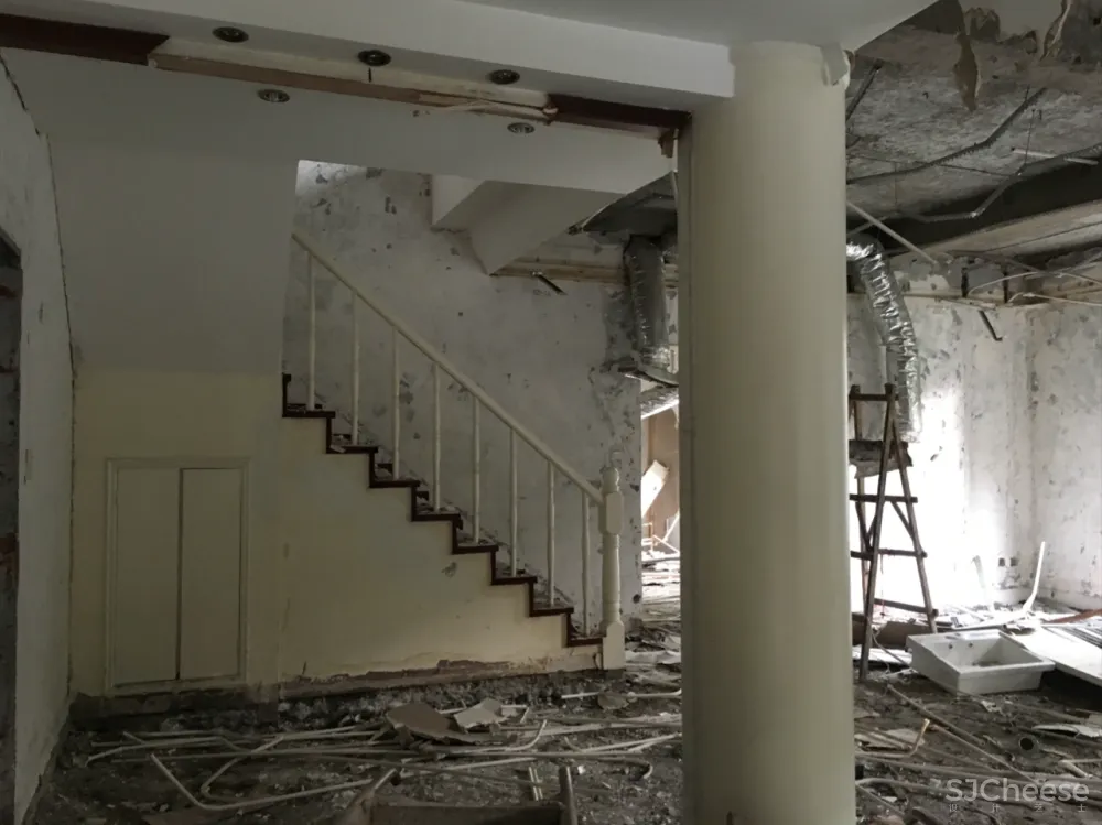 去别墅风装修,这个300㎡美得清新脱俗