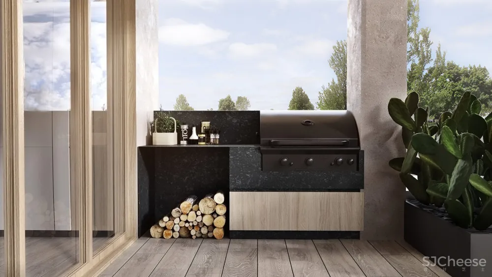 丰富的棕色和灰色调