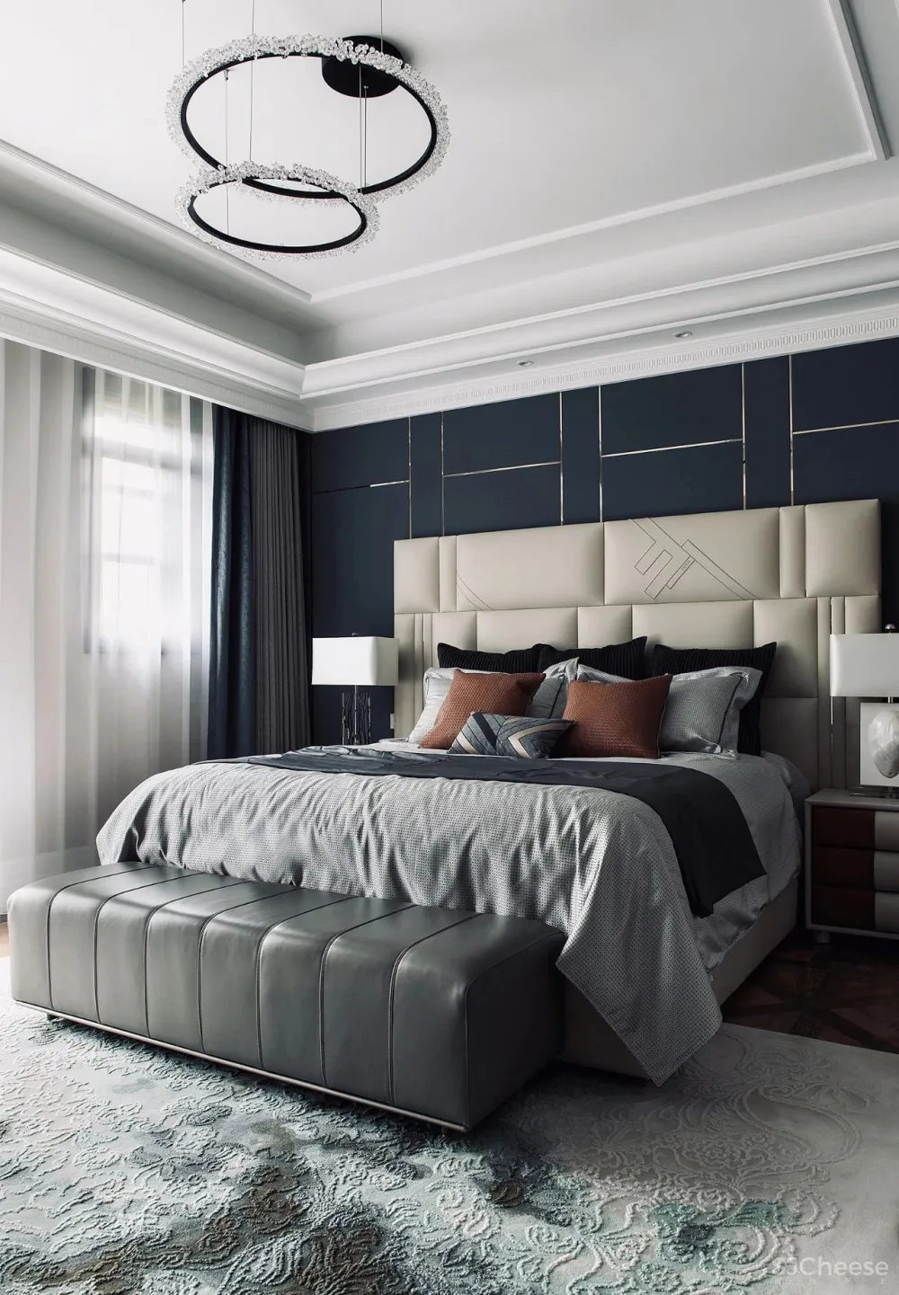 上海600㎡优雅别墅,仪式感才是高级精致!