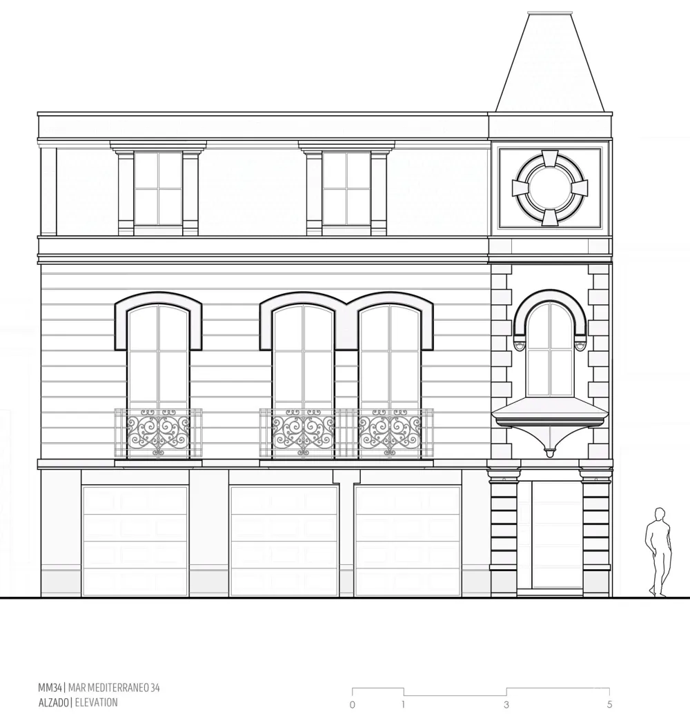 重塑历史建筑下的住宅空间 MM34公寓楼改造 Inca Hernandez