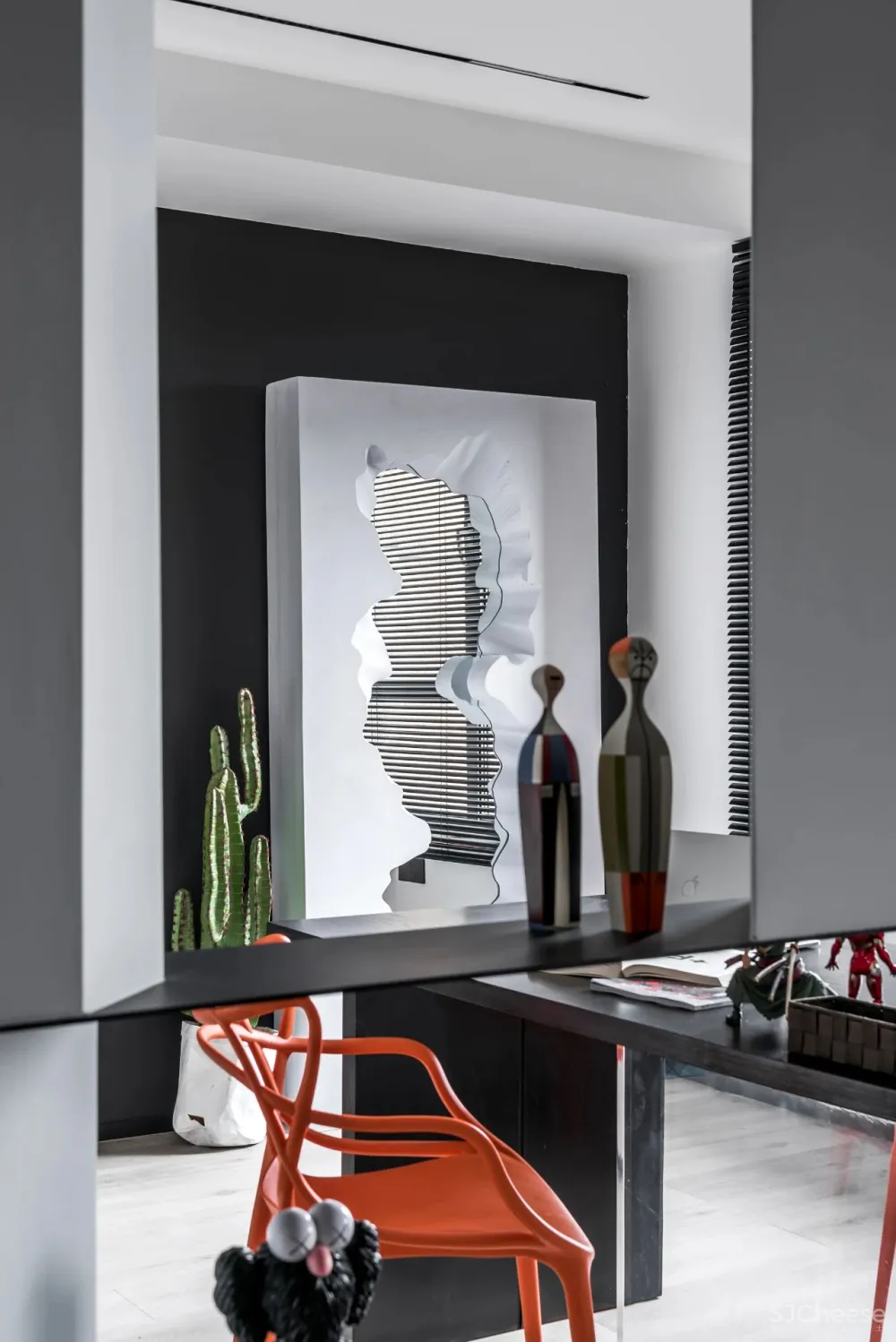 120㎡质感简约私宅,谁说黑色沉闷又压抑?