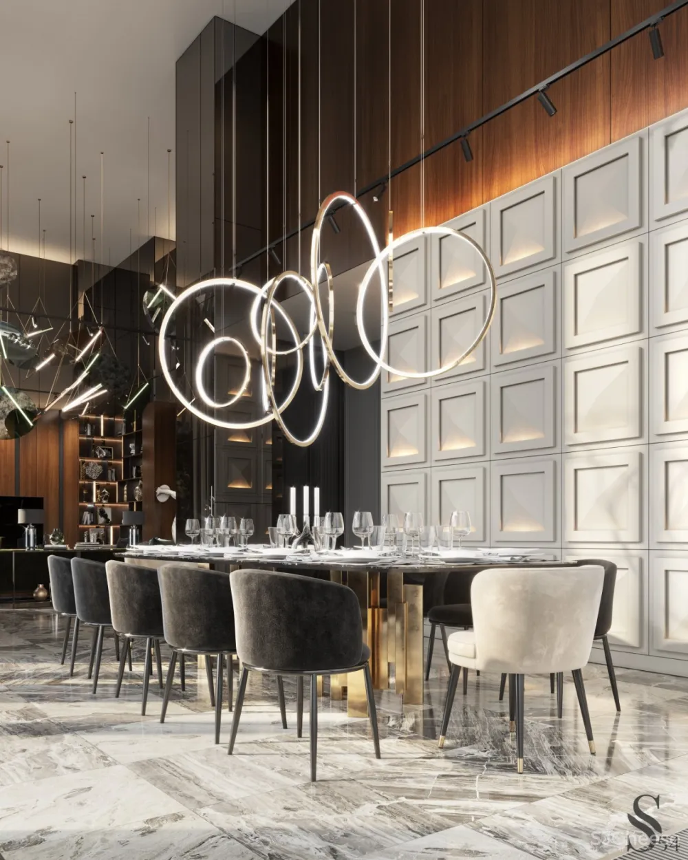 «首都塔»住宅区的公寓