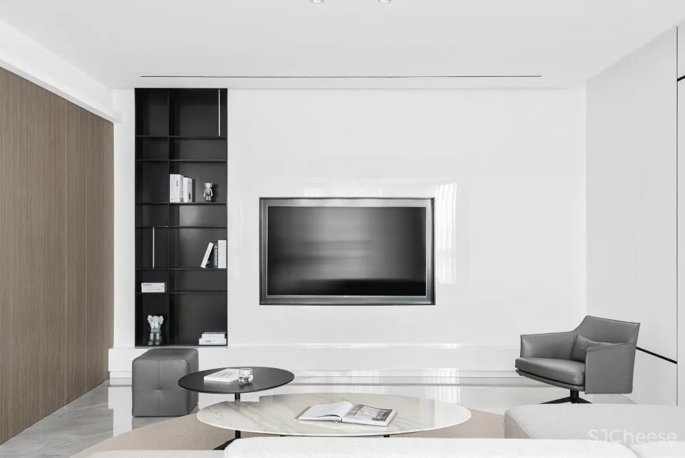 217㎡极简舒适家,纯粹即生活的平衡 缪茹