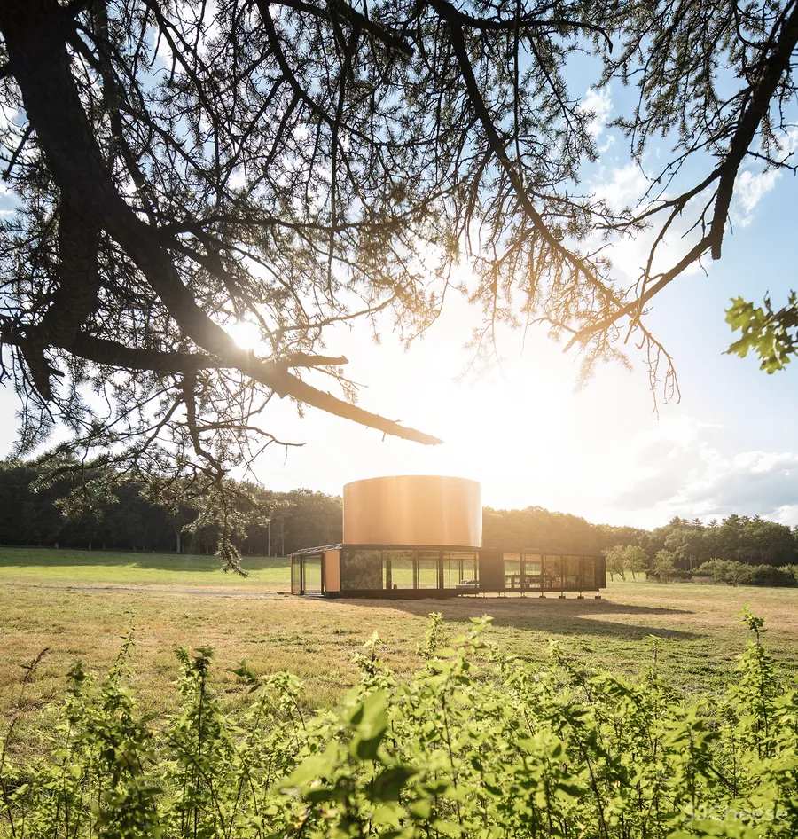 别墅这样设计,车库都省了!