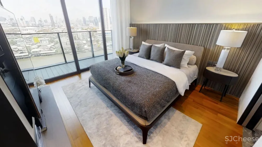 SCDA曾仕乾新作 曼谷泰颐「悦榕轩」六星级超豪华公寓 实景 效果图 平面图