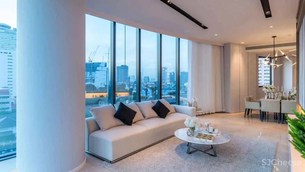 SCDA曾仕乾新作 曼谷泰颐「悦榕轩」六星级超豪华公寓 实景 效果图 平面图