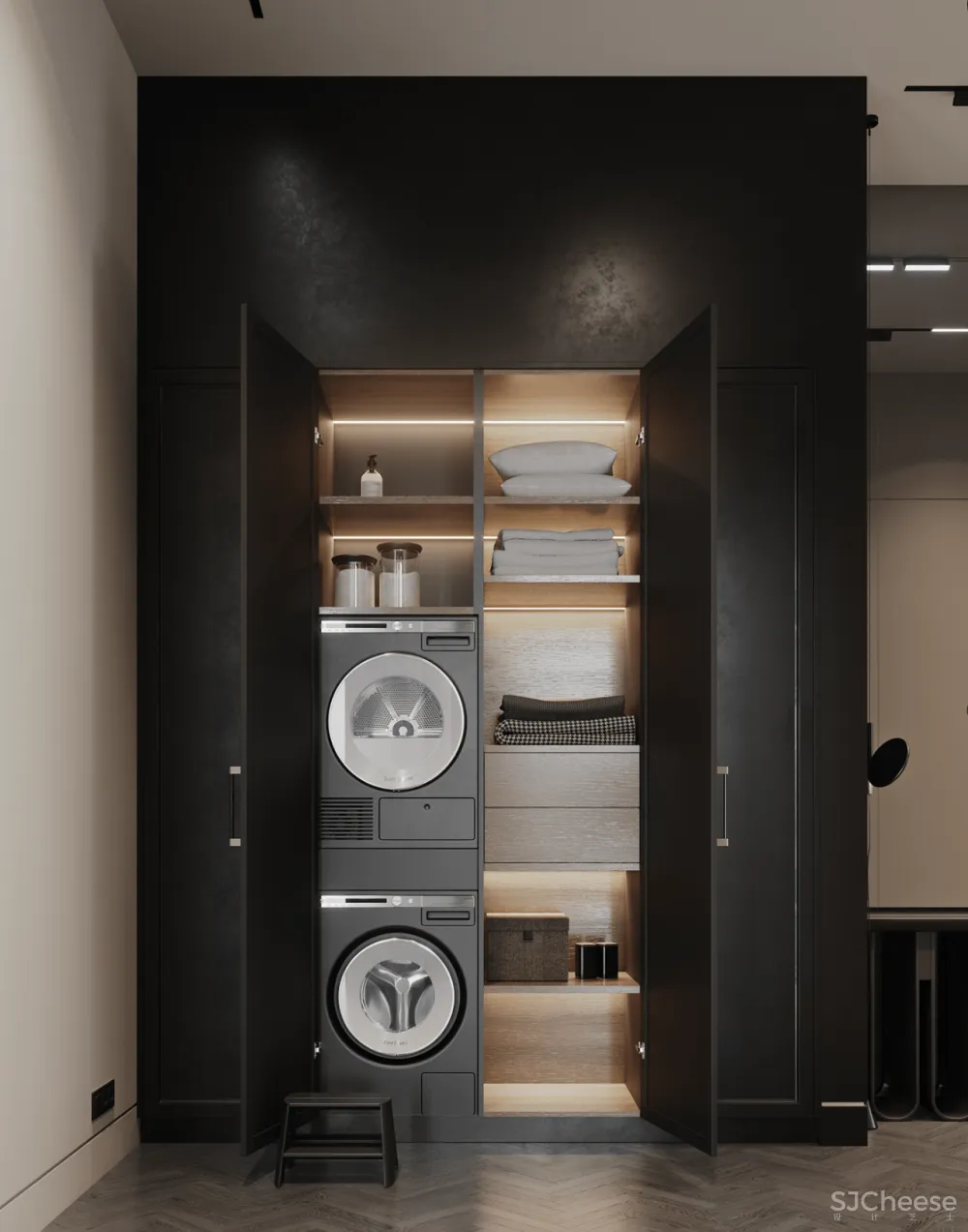 305㎡现代顶层复式,豪宅的正确打开方式!