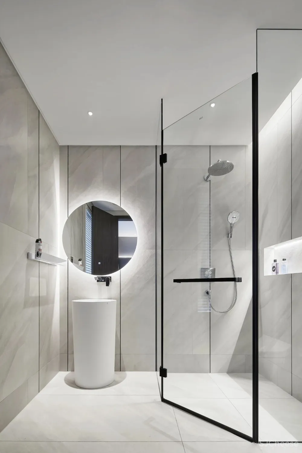 半挑空,现代简约大复式!