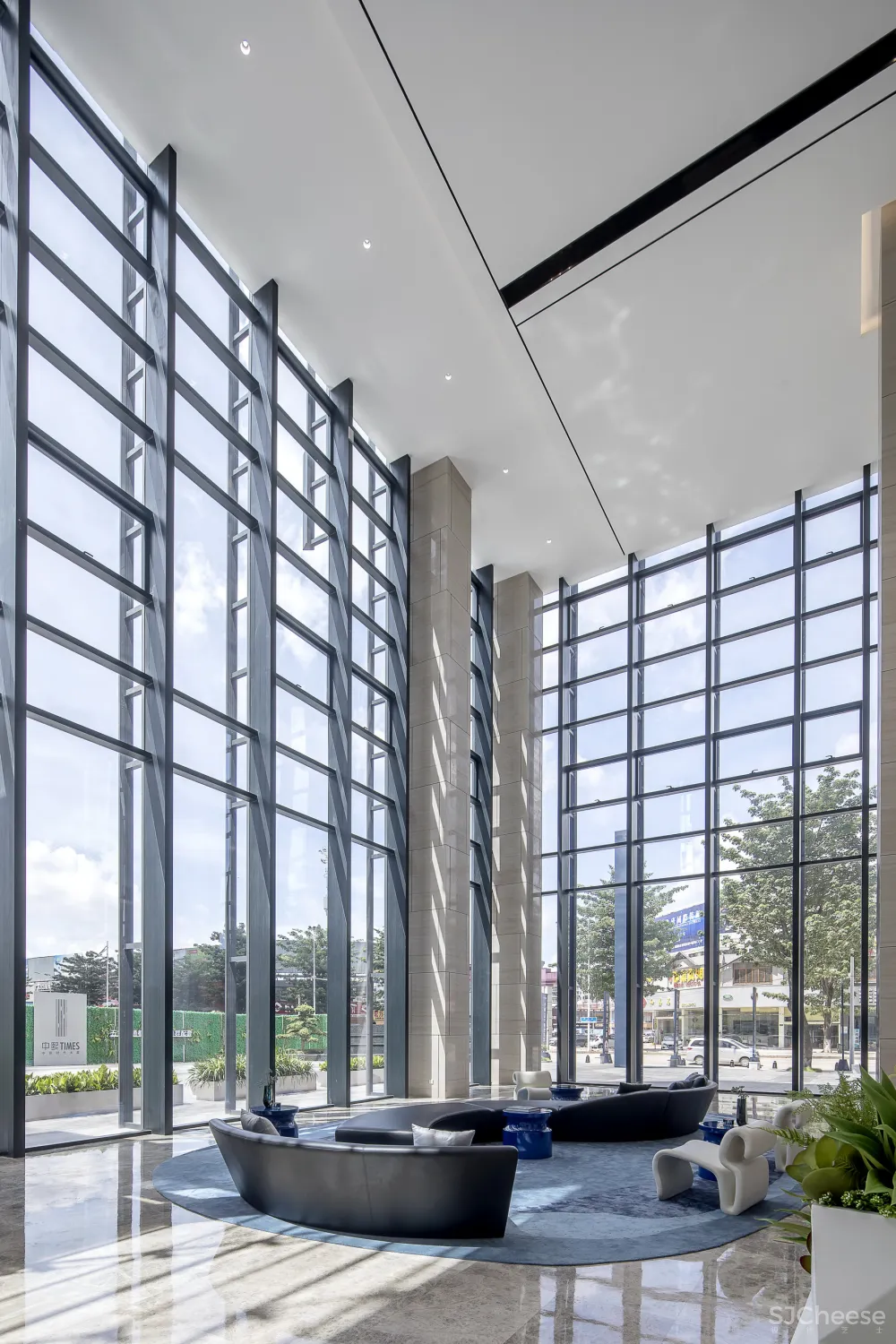 纯甲级写字楼—极具现代简约设计风格