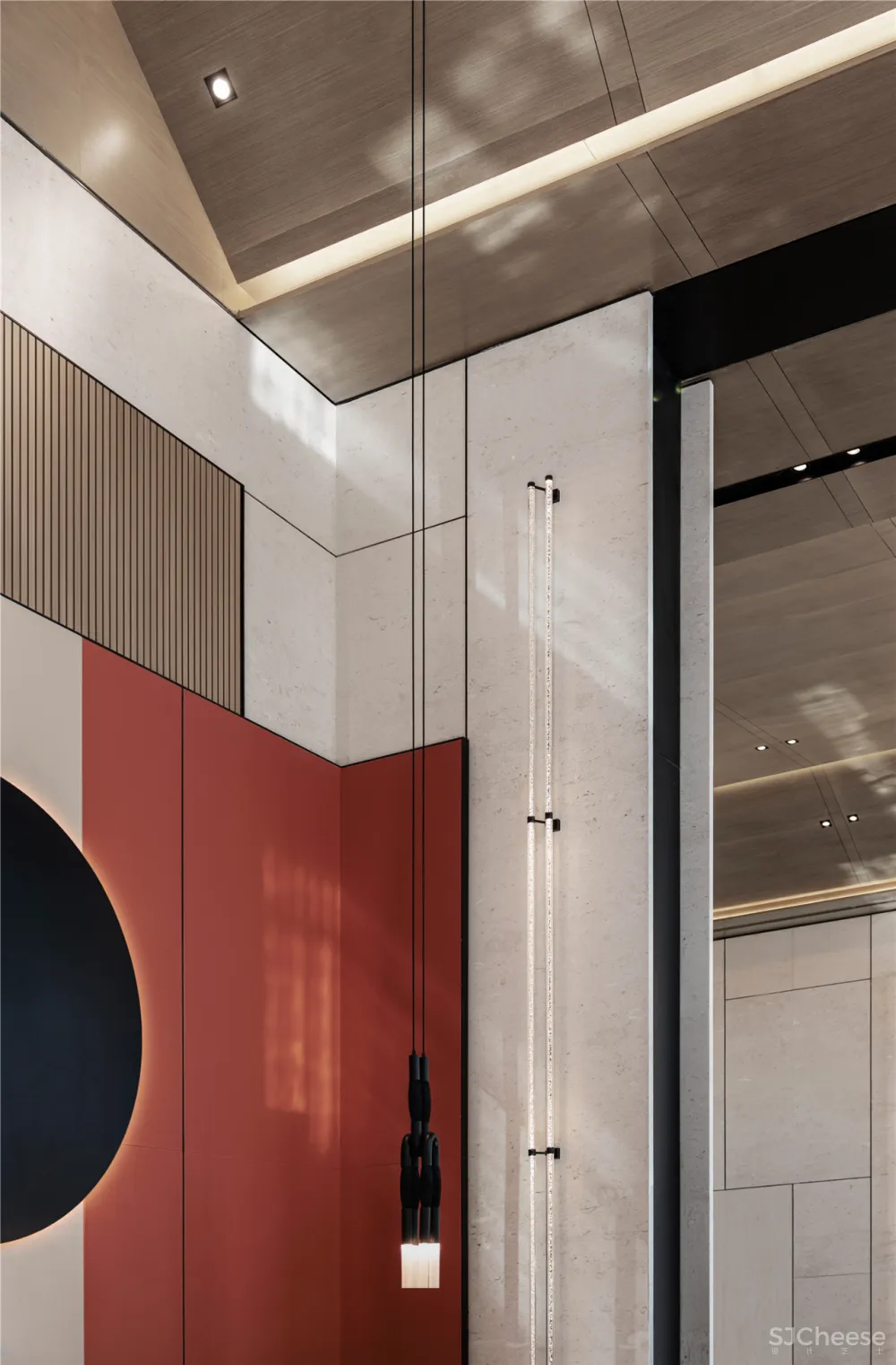 羽果设计新作:老工业城市美学风格的售楼处