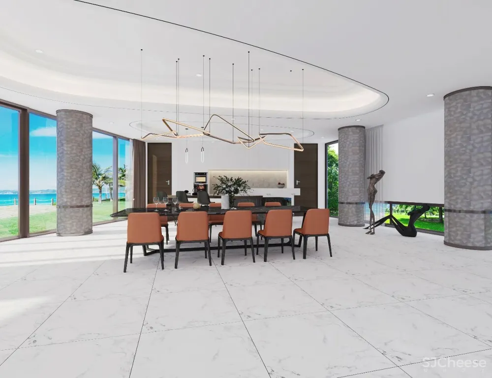 东元设计 太平洋优美弧线上的大宅,以简为美,以质为雅!