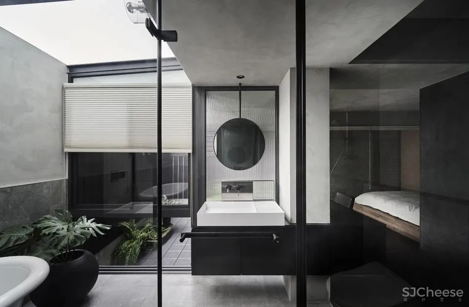 将绿意和天光引入地下 士东许宅 KC design studio