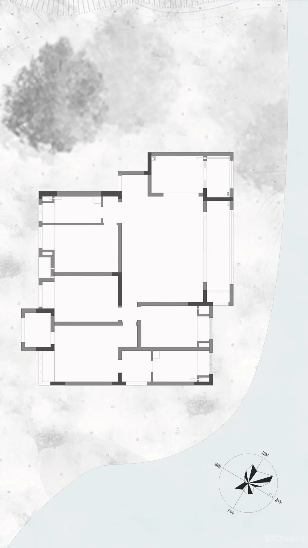 169㎡现代中式雅宅,清新质朴,演绎岁月静好