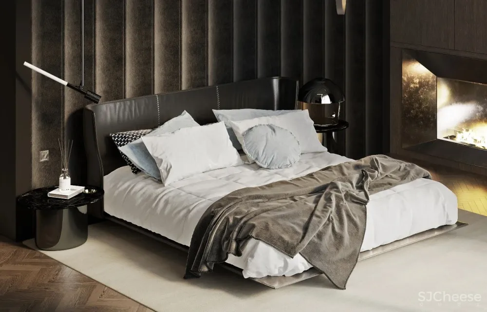 305㎡现代顶层复式,豪宅的正确打开方式!