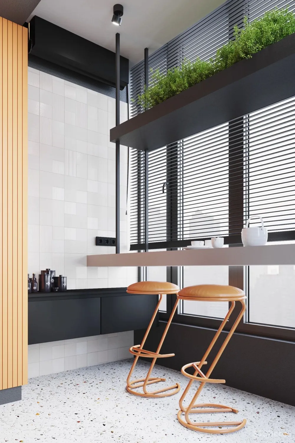 Creating Well Rounded Interiors With Circle Themes - Orange