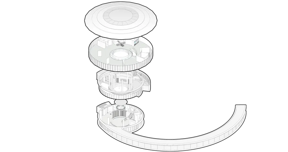 新作 | 天空之城,启发中国航天梦 恩平•泉林黄金小镇 / 上海骏地设计