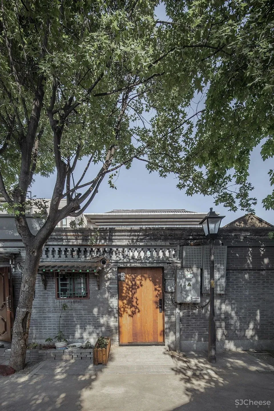 胡同里的镜面院子 宝钞胡同隐院 DAGA大观建筑