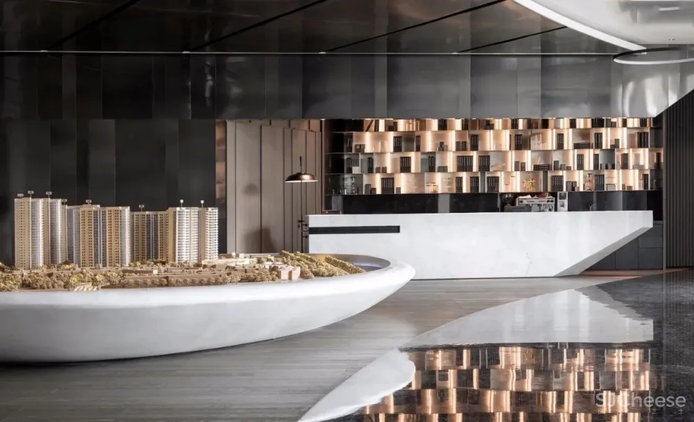 近境制作设计丨静美大地灰,错叠趣味的虚实与空灵