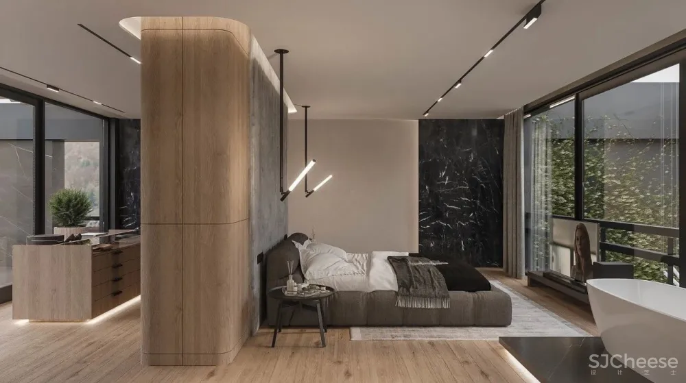 230㎡ 小复式，卧室里带卫生间这样装实在太美了！