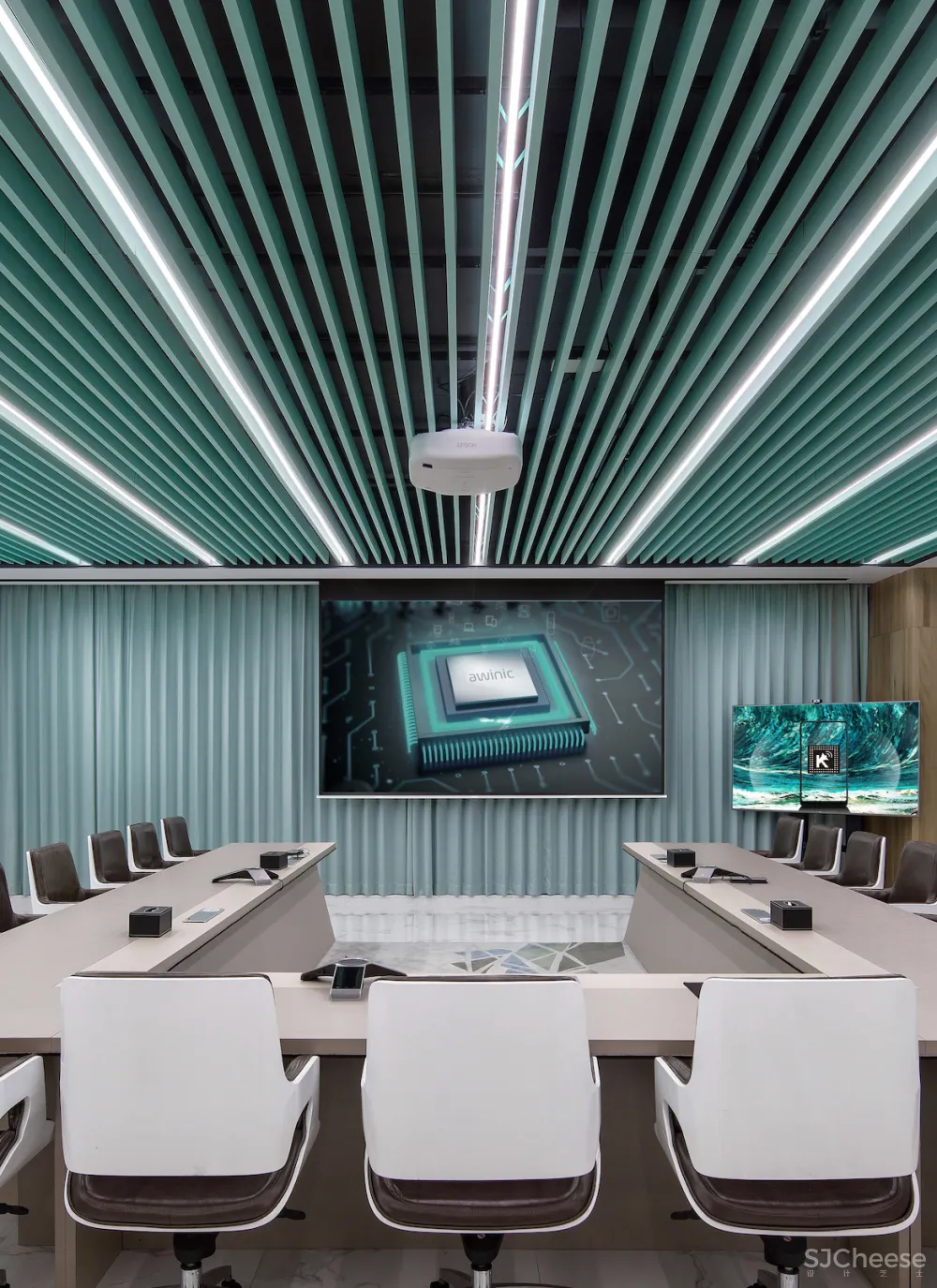 时象设计 延伸想象的科技办公美学空间