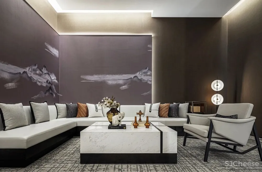 义乌国深望辰府售楼处丨AVAD范可萨