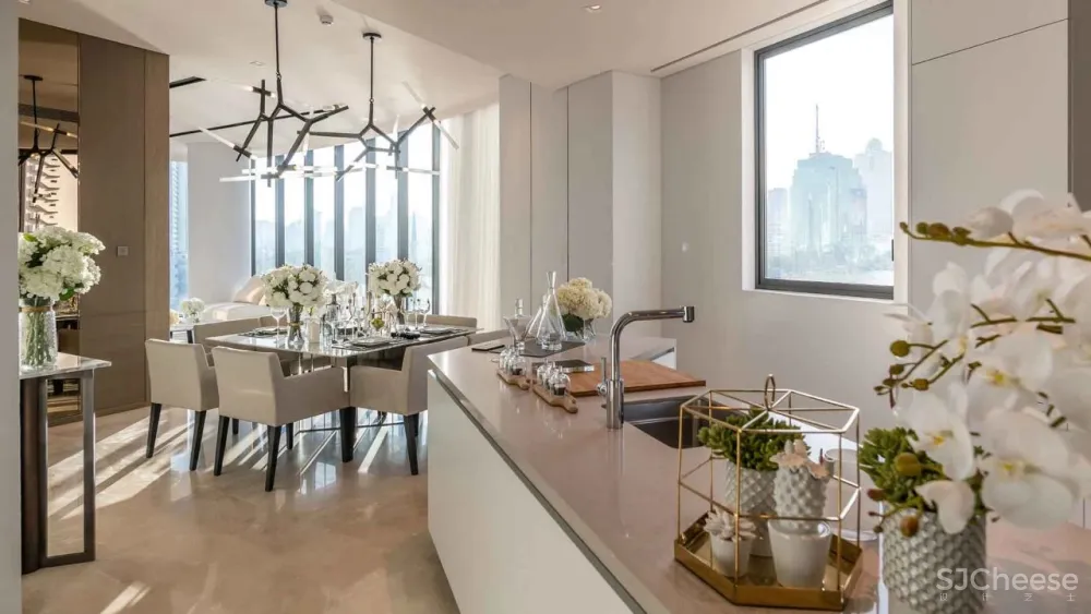 SCDA曾仕乾新作 曼谷泰颐「悦榕轩」六星级超豪华公寓 实景 效果图 平面图