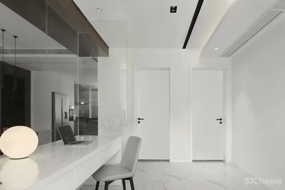 半开放式书房,现代设计新趋势