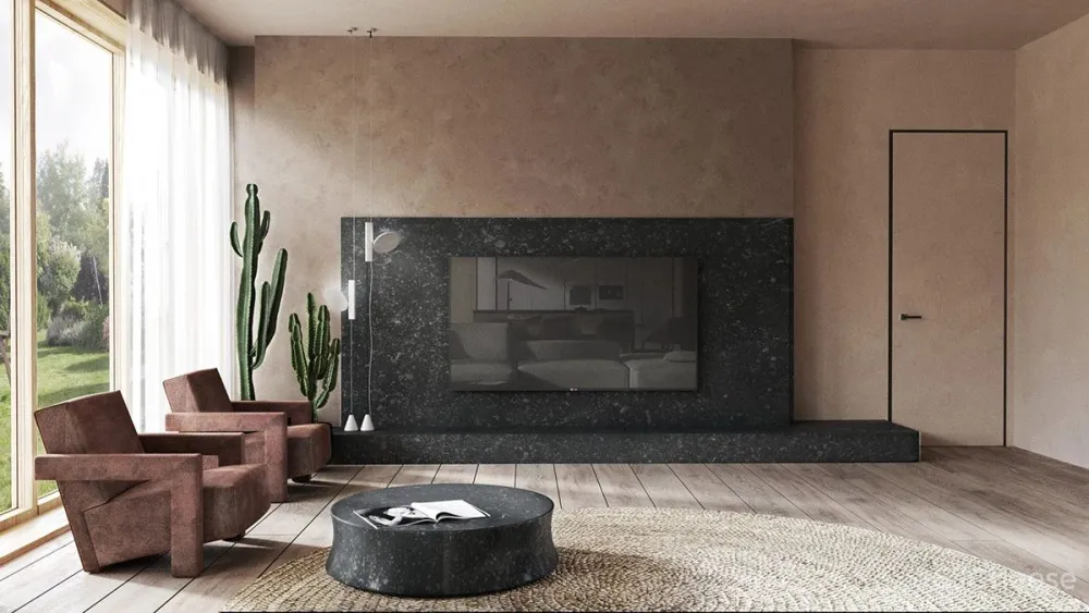 丰富的棕色和灰色调