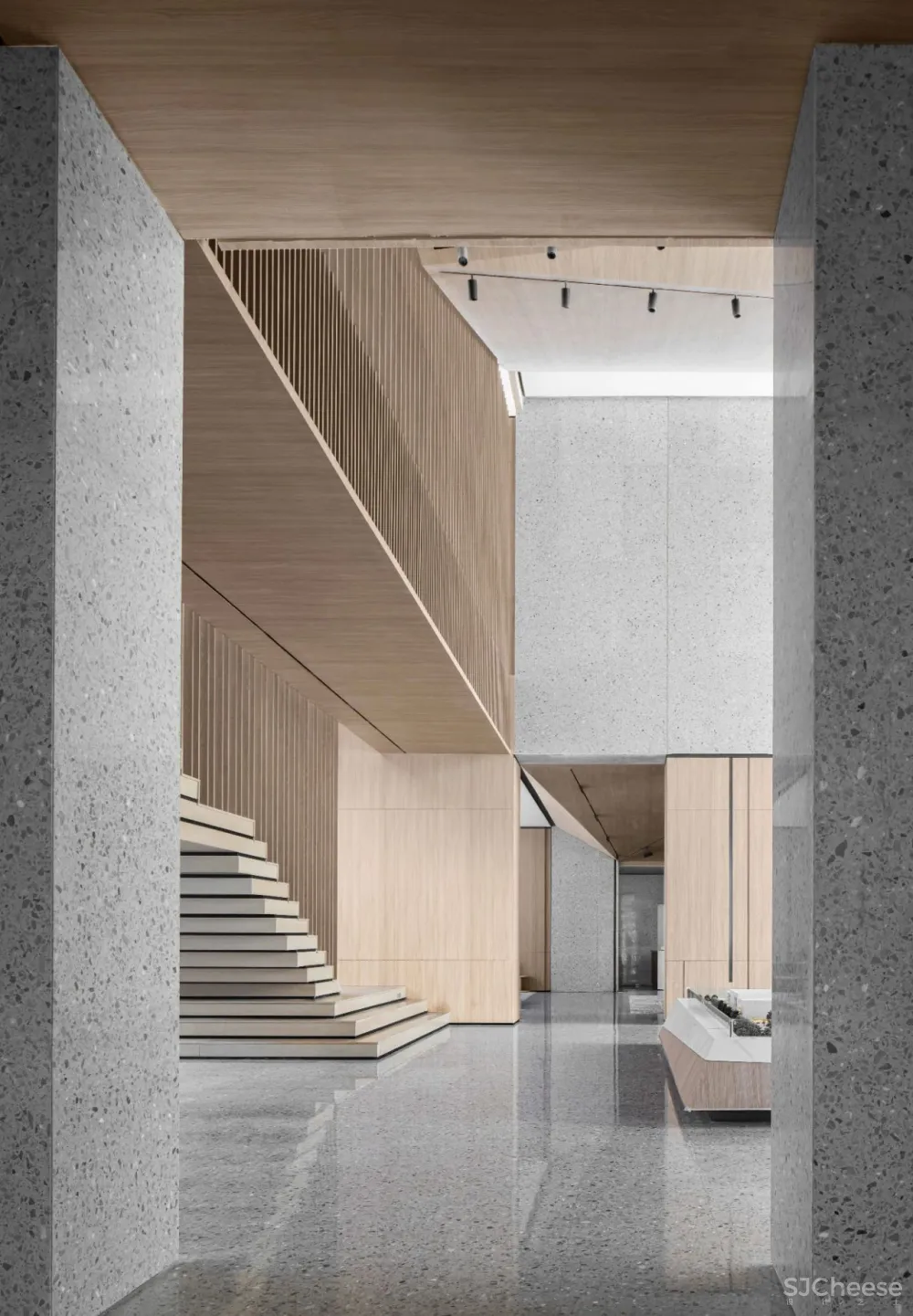 WJID x 旭辉 木石弥漫,打造纯净的空间哲学