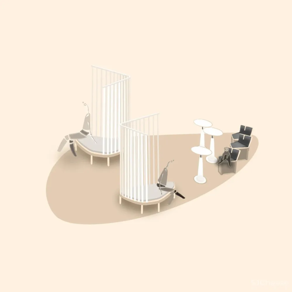 李想新作 宁波钟书阁,1230㎡,把201块“岩石”搬进书店