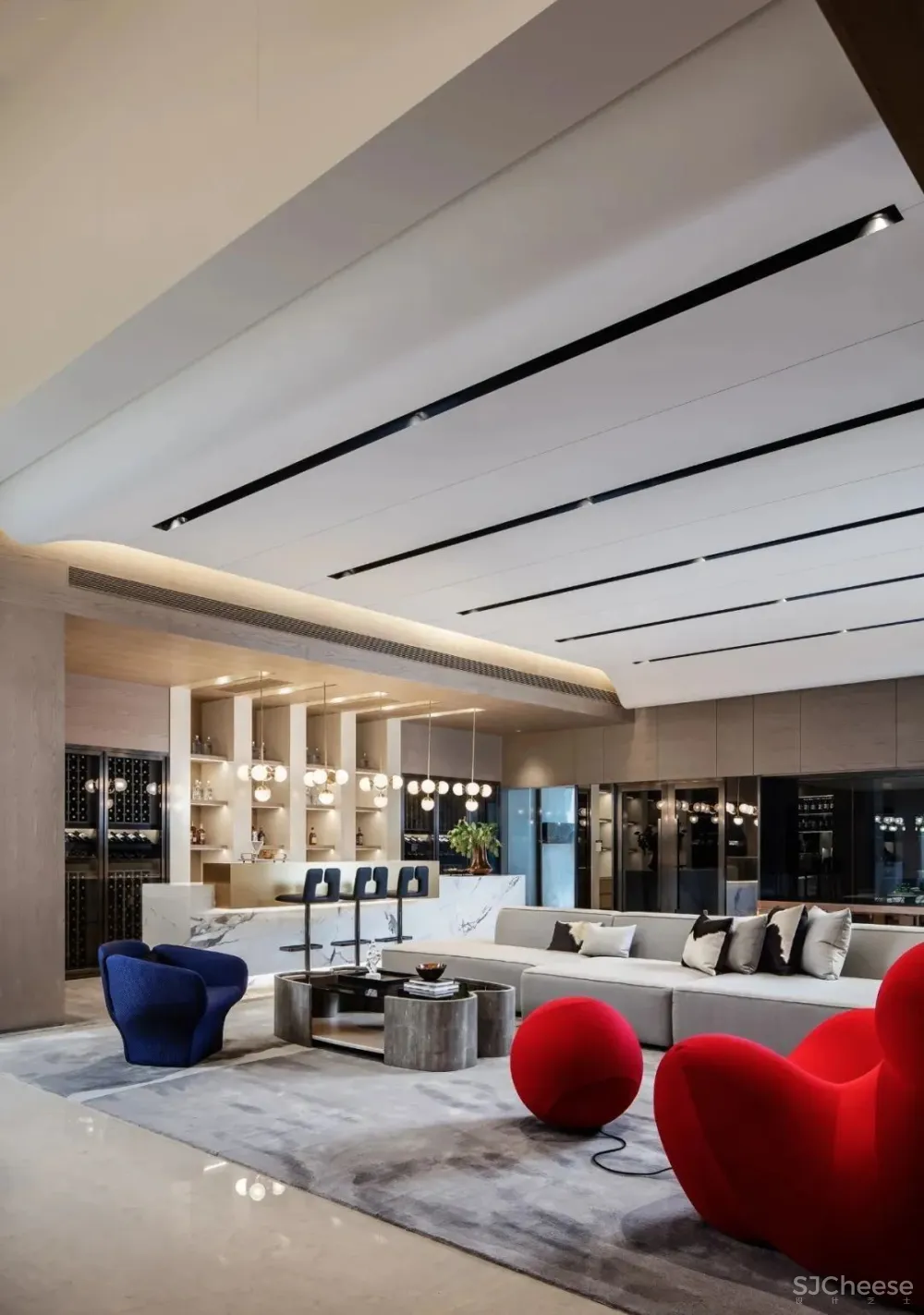 邱德光新作 苏州「仁恒·耦前」会所和别墅样板间设计