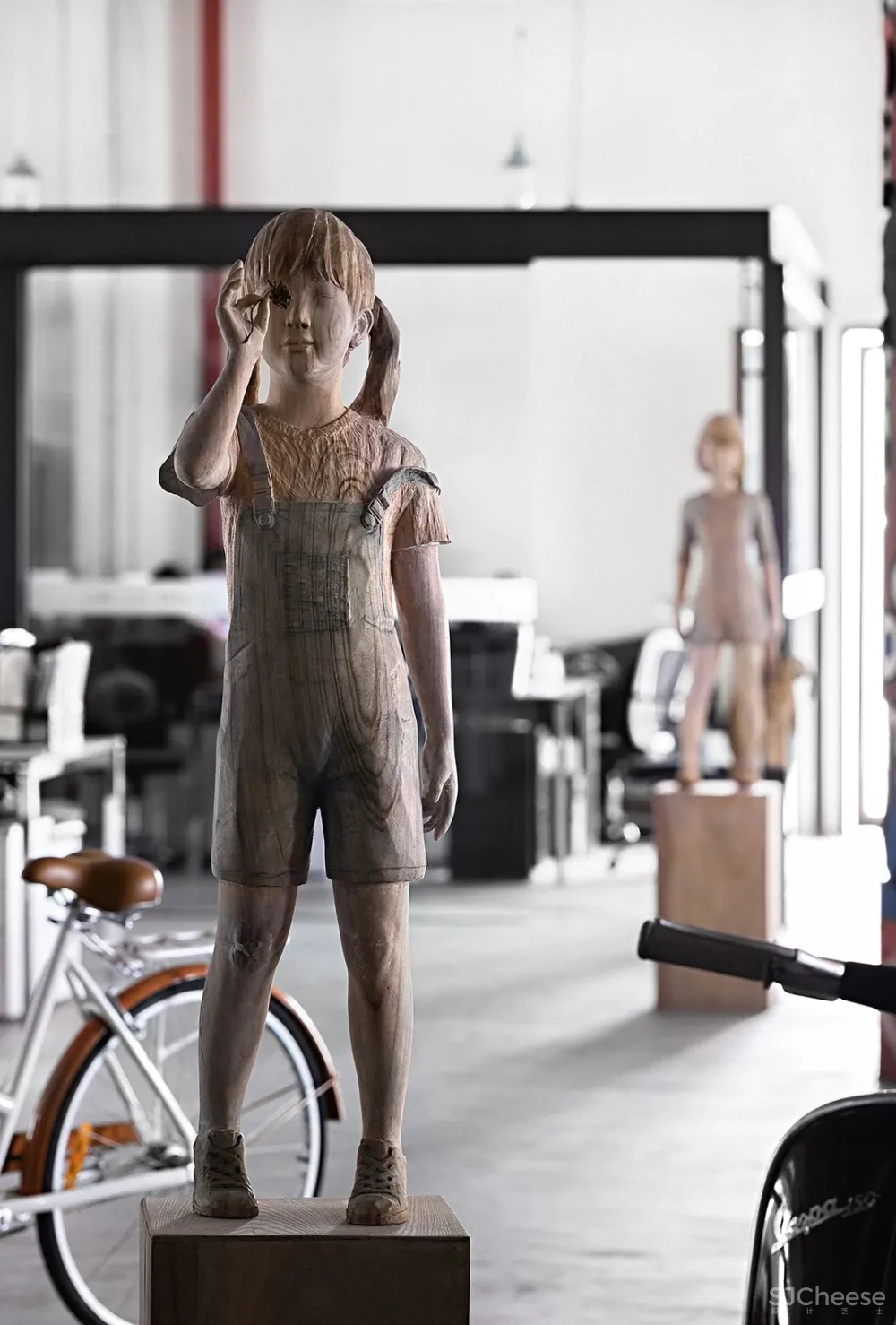 广州伶居侘寂风总部办公，旧得很高级！