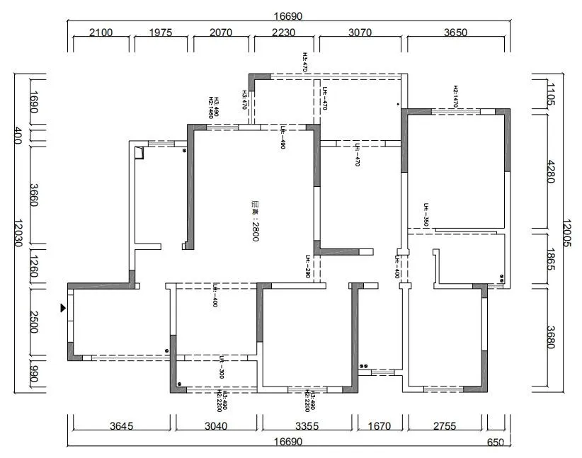 随性自在黑白灰的现代演绎 —— 云想空间表现