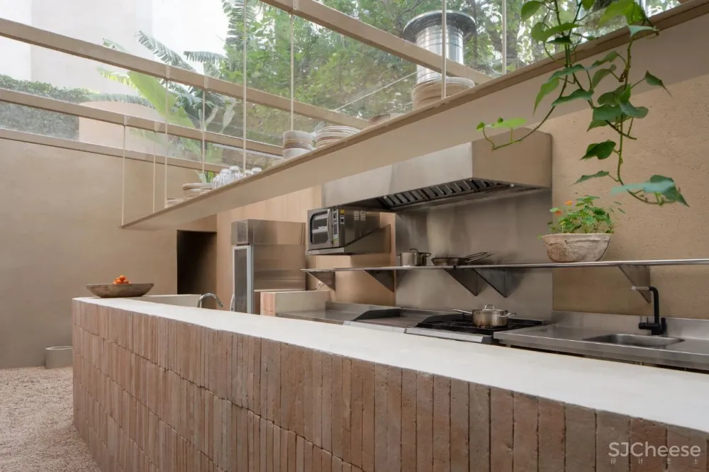 MNMA STUDIO在圣保罗的TERRACOTTA梦想中的两种热带风情。