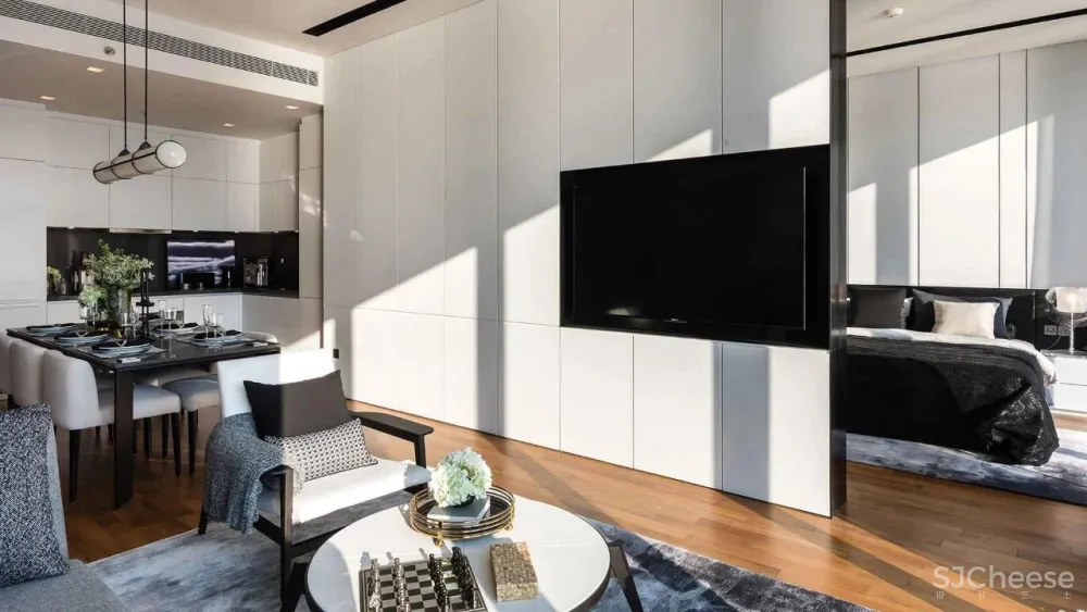 SCDA曾仕乾新作 曼谷泰颐「悦榕轩」六星级超豪华公寓 实景 效果图 平面图