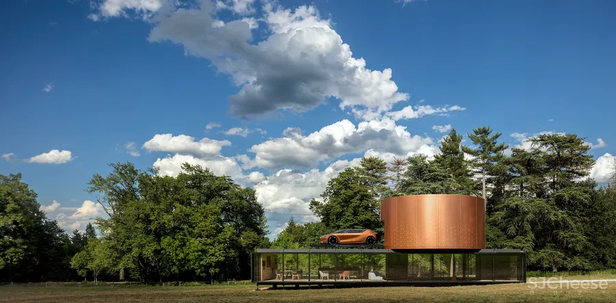 别墅这样设计,车库都省了!