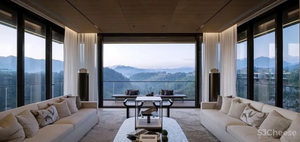 宋卫平首个现代山居别墅 绿城安吉桃花源未来山