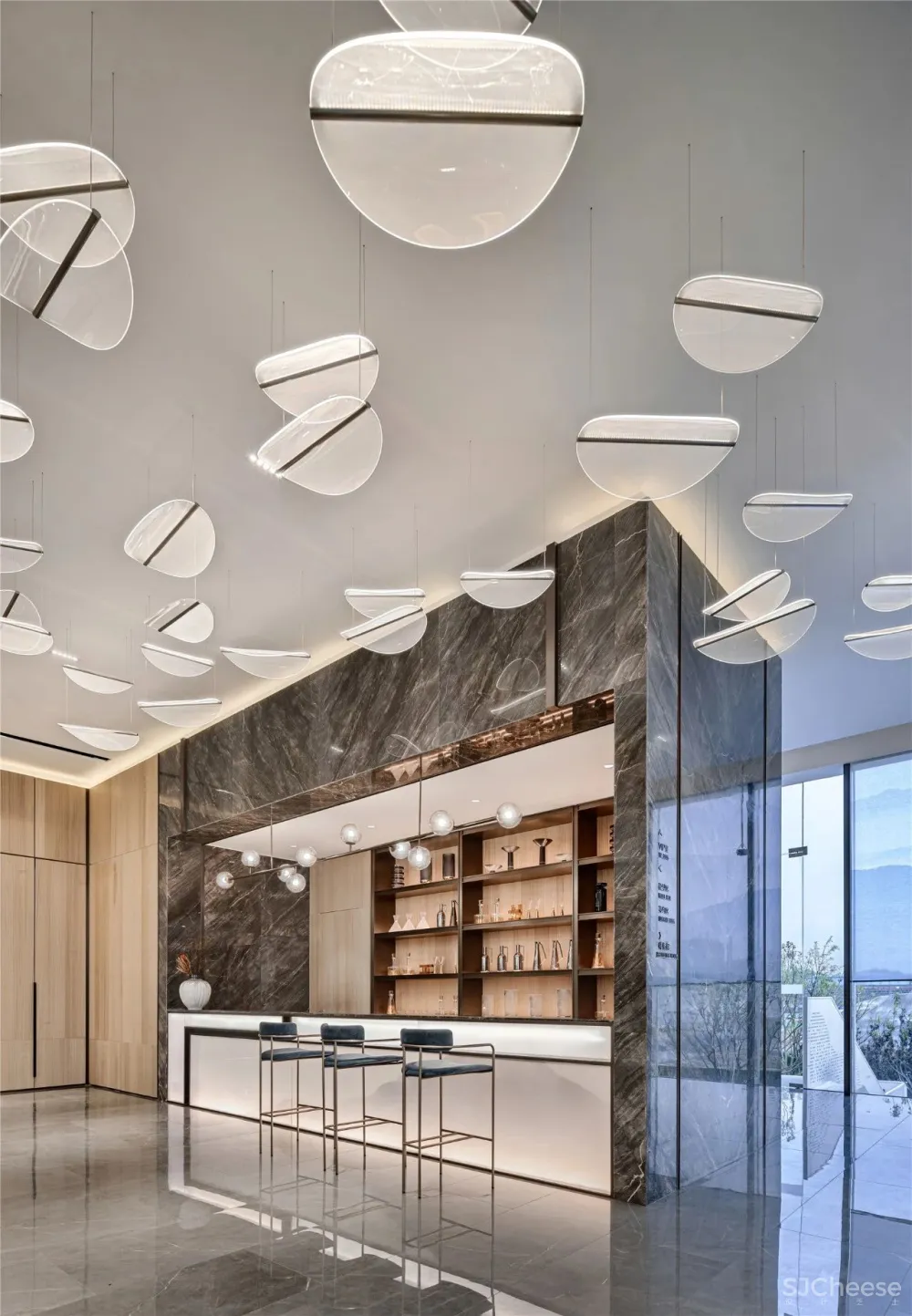 凌子达新作 山麓薄暮下的静谧空间