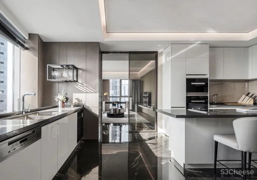 柯翊设计│ 绍兴源盛·云锦中心大平层样板间