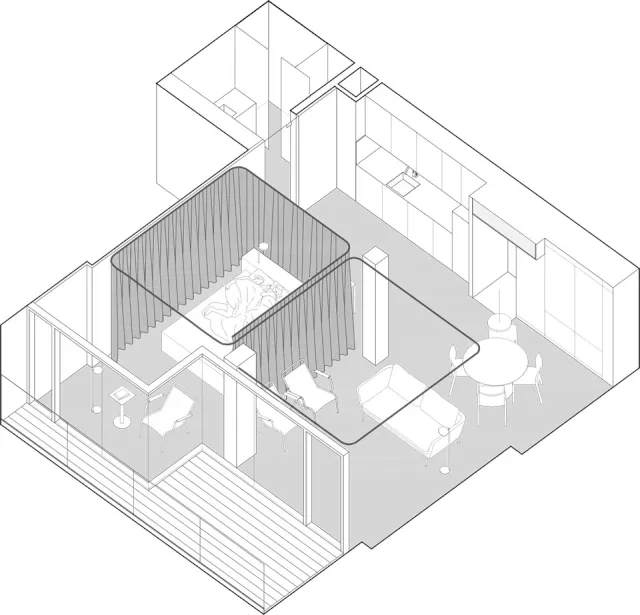 框住海景 - 看向大海的住宅