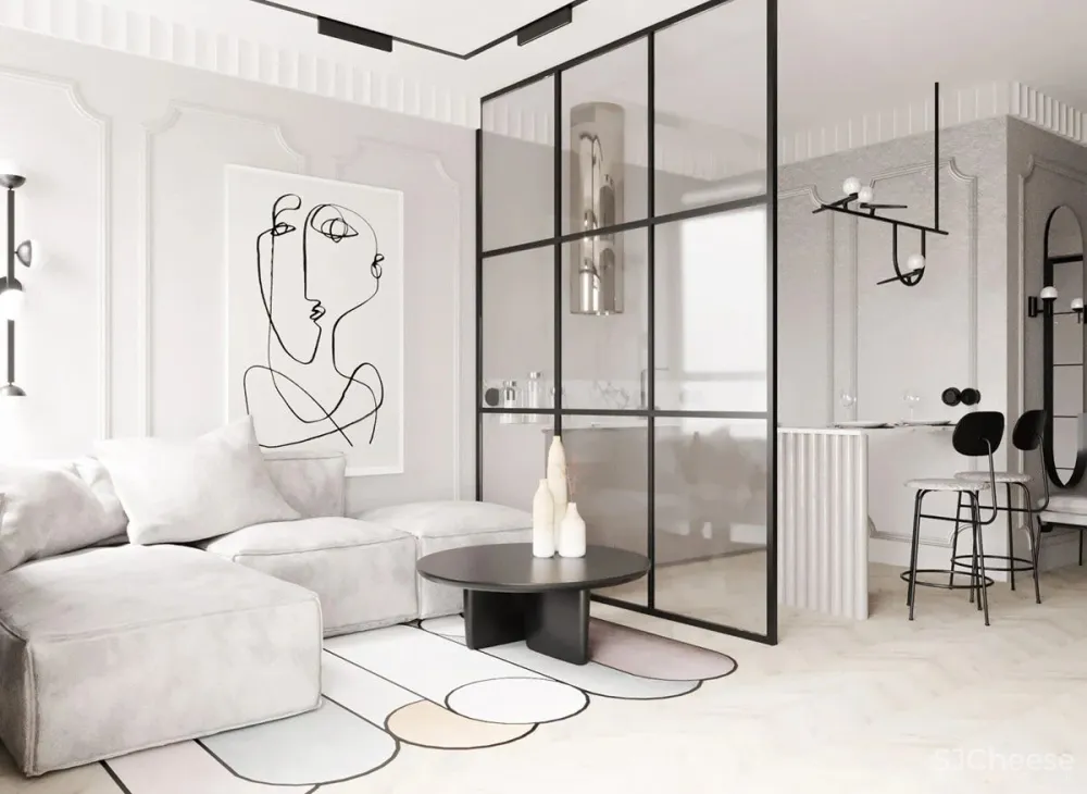 具有功能性和美学的小公寓